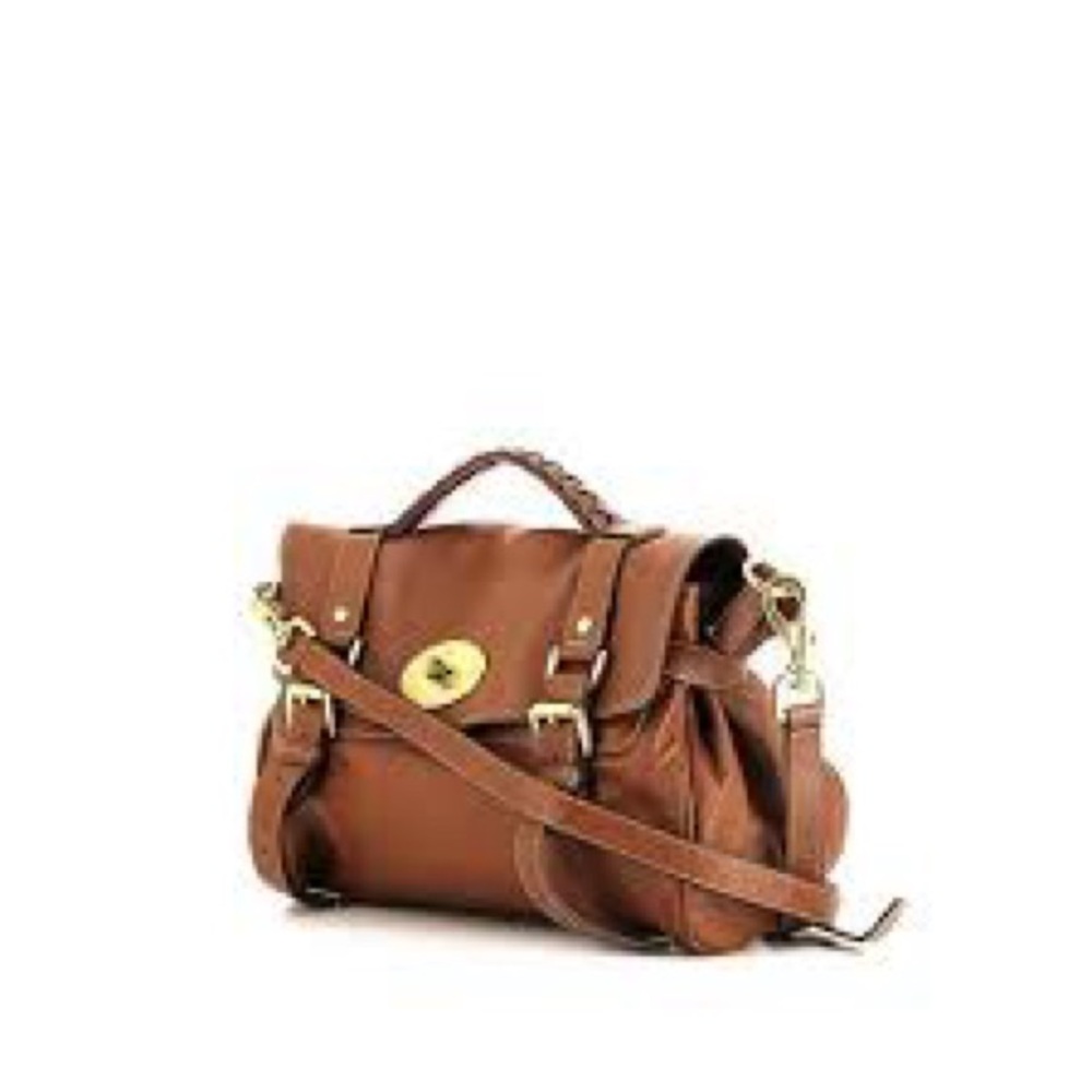 Mulberry Brown Leather Alexa Bag